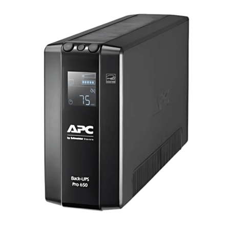 เครื่องสำรองไฟฟ้า APC 650VA 390 วัตต์ รุ่น BR650MI-3Y EASY UPS 6 ช่อง ป้องกัน ไฟตก ไฟเกิน_1
